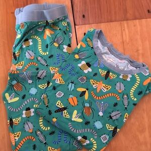 Little sleepies bug print pjs 9/10